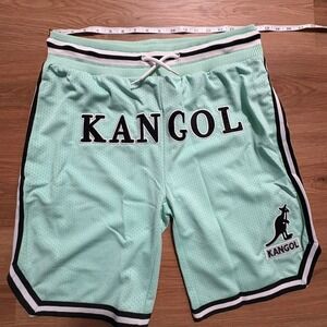 Kangol Mesh Shorts – Mint Green – Size L (NWT)